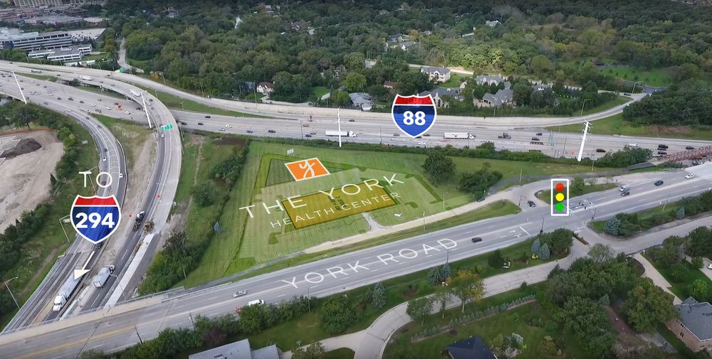 The York Health Center: 1800 York Rd, Oak Brook, IL 60523